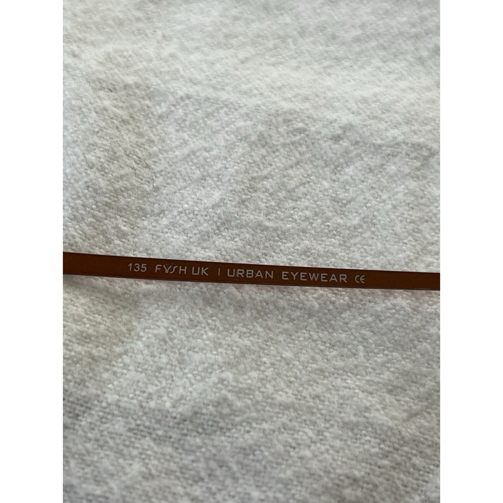 FYSH 3305 573 ORANGE AUTHENTIC DESIGNER FRAMES EYEGLASSES 51-17-135 - Picture 7 of 12